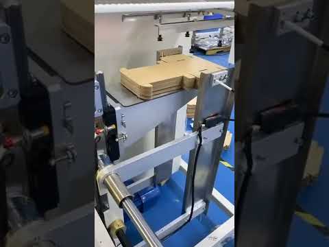 Box Folding Packing Machine Box Auto Lock Bottom Corrugated Box Folding Aircraft Box Folding Machine