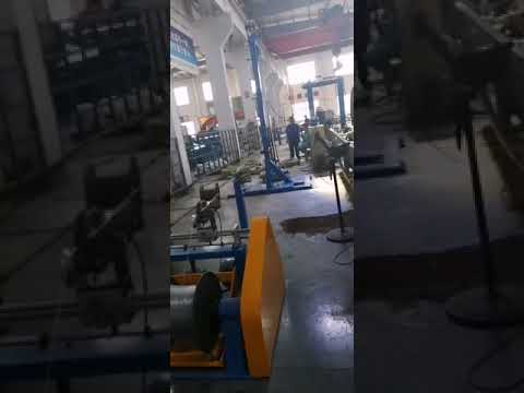 wire cable pay off rewinding machine wire winding machine