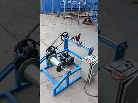 Economic steel wire packing machine , coiling machine