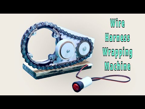 How To Make Wire Harness Wrapping Machine At Home