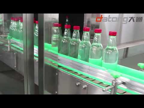 6000BPH 24head carbonated soft drinks filling and packing line from DATONG