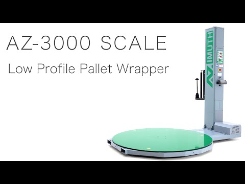 AZ-3000 SCALE Low Profile Pallet Wrapper