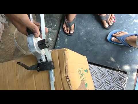 Manual tensioner &amp; sealear use BARKAAT PACKAGING