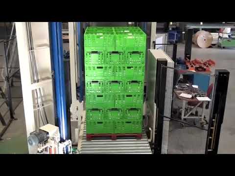 Fully Auto Pallet Packing System