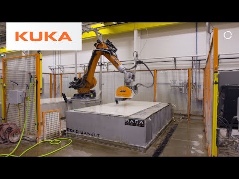 SawJet Robots for the Stone Cutting Industry | Productivity and Safety