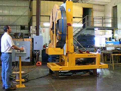 Titan Coil Upender 2579: 14,000 lb CapacityUpender/Cart cycle test