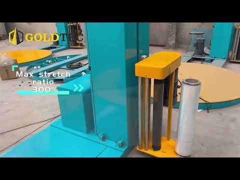 Pallet wrapping machine, pallet stretch wrapping machine, stretch film wrapper, can be customized