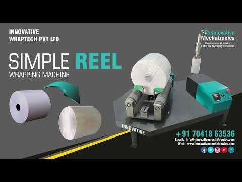 Simple Reel stretch wrapping machine | Low price Reel packing machine