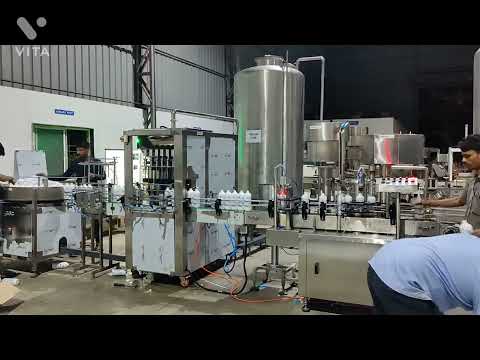 fully automatic filling packaging line