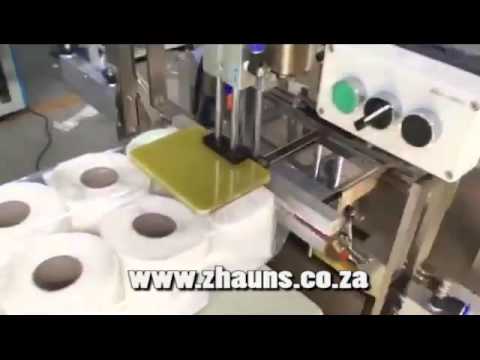 Toilet Roll packaging machine semi auto