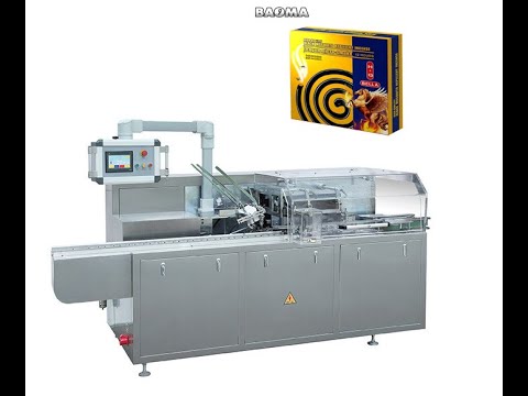 mosquito coil cartoning machine, mosquito coil packing machine, how to carton mosquito coil