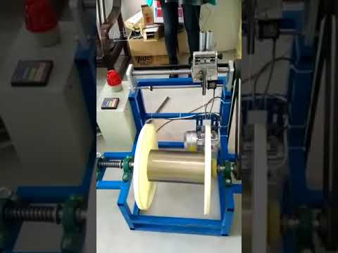 wire/cable take-up and wire winding coiling machine