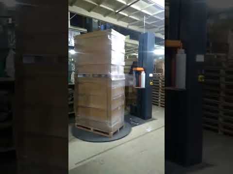 PALLET STRETCH WRAPPER MACHINE