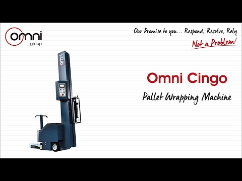 Cingo Mobile Pallet Wrapping Machine - Ideal for Wrapping Large Pallets | Omni Group