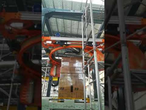 Smart Wasp ring type high speed pallet wrapping machine X1300