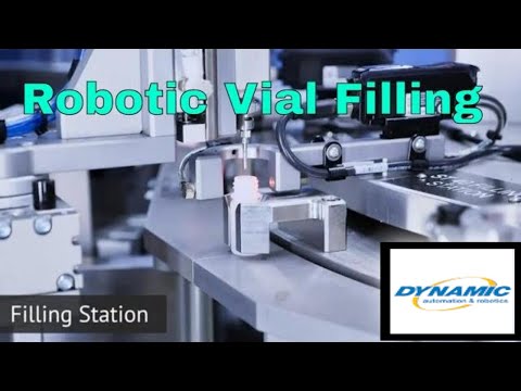 Vial Filling and Handling Machine - Medical Diagnostics