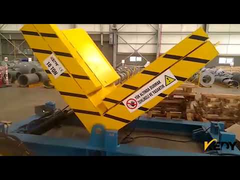 KEDY Hydraulic Coil &amp; Die Mold Upender | Lifting Equipment