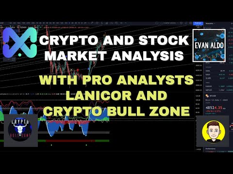 LIVE - CRYPTO AND STOCK MARKET ANALYSIS WITH SPECIAL GUESTS LANICOR AND CRYPTO BULL ZONE