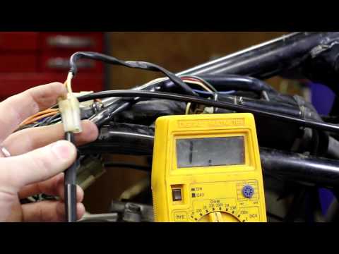 Testing your motorcycle coil