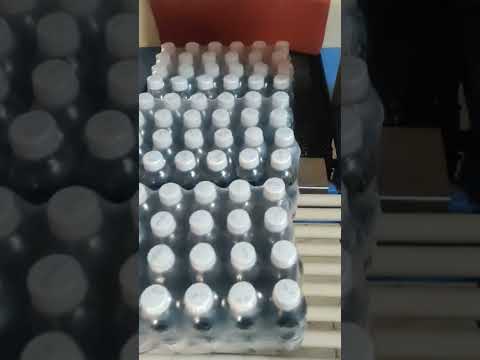 shrink wrapping machine/ semi automatic bottle packing machine