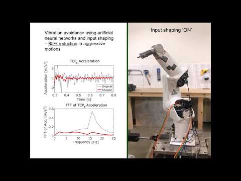 Vibration control of high speed industrial robots