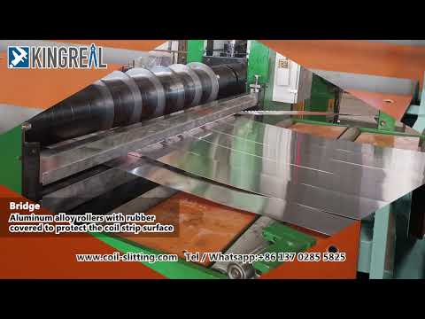 How To Protect The Coil Strip Surface? KINGREAL Aluminum Coil Slitting Machine, Steel Slitter