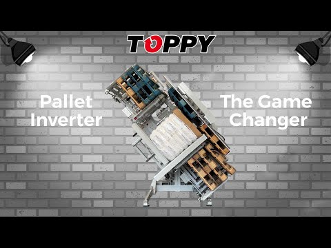 Pallet Inverter &quot;The Game Changer&quot; (WITH AUTOMATIC PALLET STACKERS)