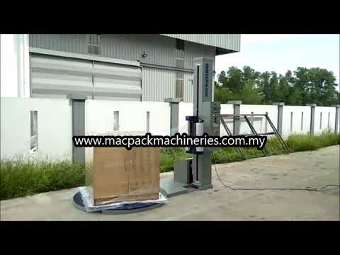 Simple Automatic Pallet Wrapping Machine