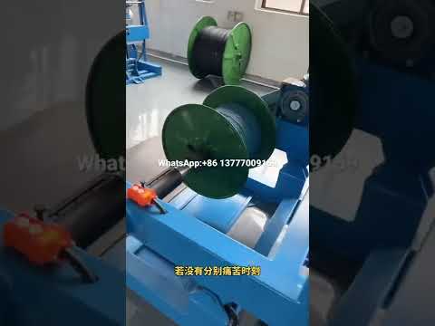 Plastic spools and metal cable reels for wire winding machines