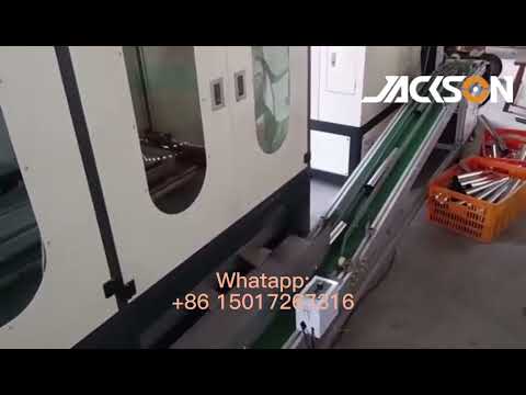 Jackson Stainless Steel Bottle Automatic Laser Pipe Making + Pipe Cutting + Deburr Rolling Machine