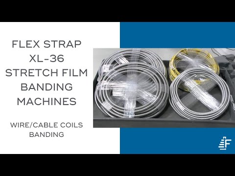 Wire Cable Coil Wrapping Flex Strap XL-36 Stretch Film Banding Machine