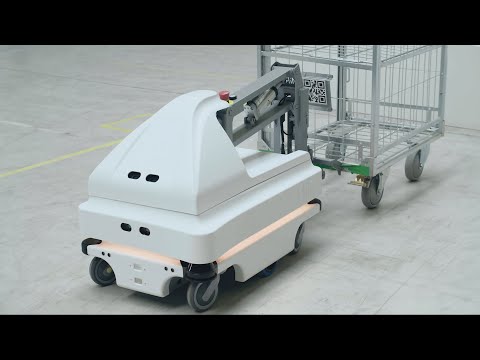 Mobile robot application at MIR (Mobile Industrial Robots Denmark) with sensors from SICK | SICK AG