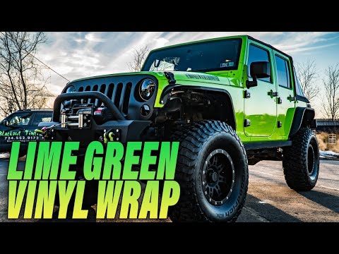 STOP driving around your JEEP in BORING colors!