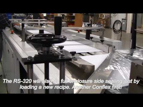 Conflex RS-320 Orbital side sealer running foam products