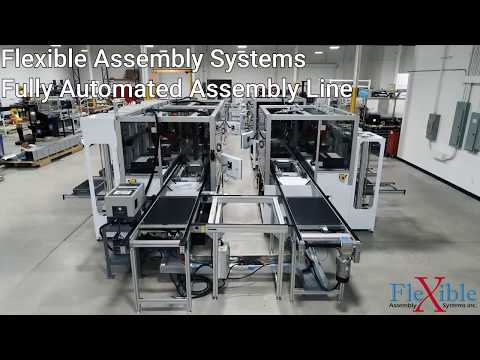 Fully Automated Assembly Line - Flexible Assembly Systems