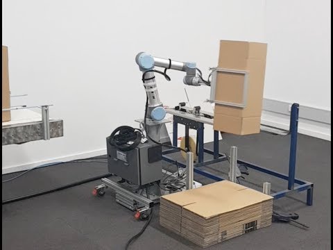 First Collaborative Robot Box Erector | Mobile Automation