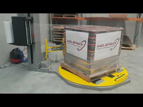 Automatic Pallet wrapping machine