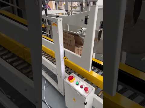 Overlap flaps FOL carton sealing machine +PP strapping machine ,FOL carton box case sealer +strapper