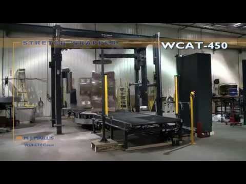 Wulftec WCAT 450 High Speed Automatic Pallet Wrapper