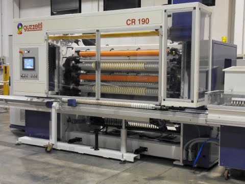 Guzetti CR 190 - FILM and ADHESIVE TAPE SLITTER-REWINDER