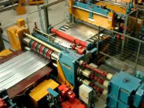 slitting line - linea taglio coil Guida Impianti 1850x4 - 30 ton