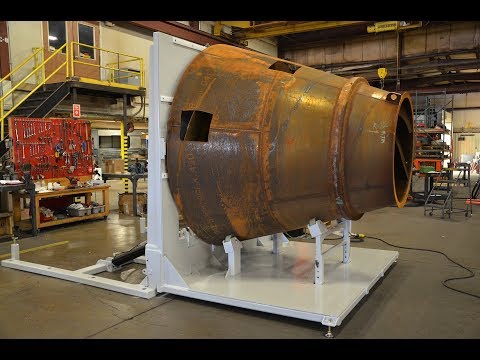 Custom Hydraulic Upender - 4,000lbs | Align Production Systems