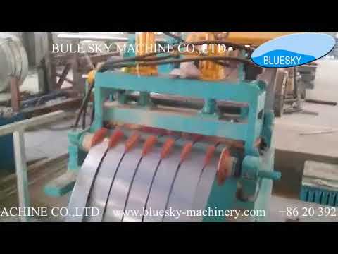 Cold Rolled Coil Slitting Line 1.5x650MM