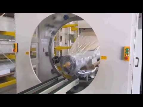 Orbital wrapping machine