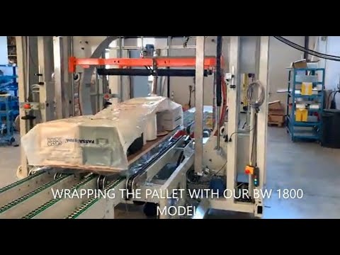 Sotemapack BW 1800 full cover horizontal wrapping for irregular loads