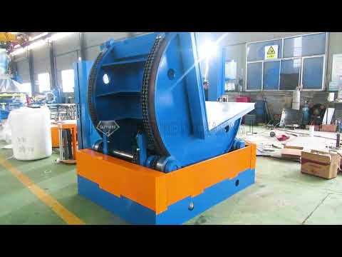 90-degree reel/coil/mold upender machine/tipper/tilter #shorts #wrap #upender #coil #machine