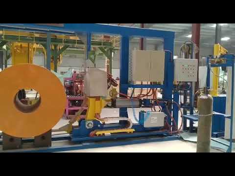 MVS ACMEI Steel strapping machine with Titan VS32 TIG Welding FOR CR COILS