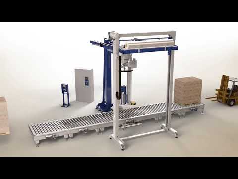 ROBOPAC ROTOTECH 3000 Rotating Arm Stretch Wrapping Machine