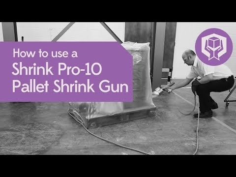 How to use a Shrink Pro-10 Pallet Shrink Gun