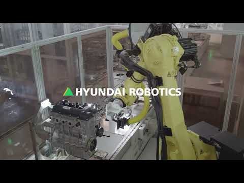 HYUNDAI INDUSTRIAL ROBOT APPLICATION REEL